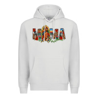Dove Grey Our Lady of Guadalupe Mama Premium Hoodie - texasbilliewilder