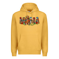 Mustard Our Lady of Guadalupe Mama Premium Hoodie - texasbilliewilder