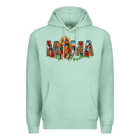 Seafoam Our Lady of Guadalupe Mama Premium Hoodie - texasbilliewilder