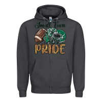 Smoke small town big pride green Zipper Hoodie - MaliasSmallBusiness