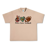 Burro peace love football Urban Heavy Tee - Artiststas