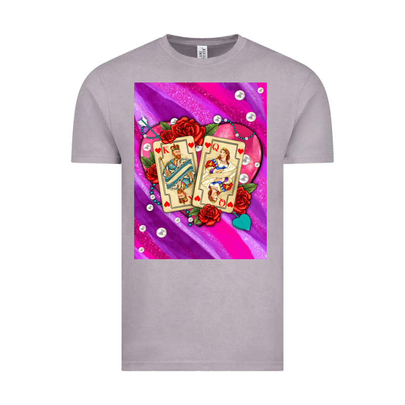Playing Cards With Pearls And Glitter Air Vintage Tee by AdoDesignShop | Teevron