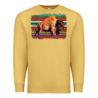 Antique Gold Aztec Buffalo Premium Sweatshirt - Bettercallsaul