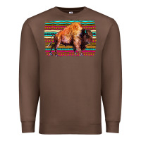 Chestnut Aztec Buffalo Premium Sweatshirt - Bettercallsaul