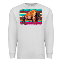 Dove Grey Aztec Buffalo Premium Sweatshirt - Bettercallsaul