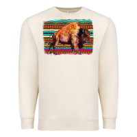 Sandshell Aztec Buffalo Premium Sweatshirt - Bettercallsaul