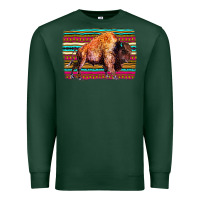 Sports Green Aztec Buffalo Premium Sweatshirt - Bettercallsaul