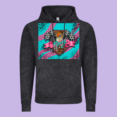Racing Pink Tumbler Vintage Hoodie Designed By Adodesignshop