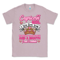 Lilac As A Capricorn Girl I Was Born With My Heart On My Sleeve And A Mouth Classic Tee - Jasminsmagicworld