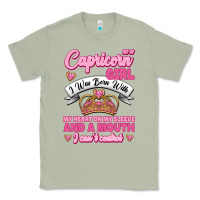 Matcha As A Capricorn Girl I Was Born With My Heart On My Sleeve And A Mouth Classic Tee - Jasminsmagicworld