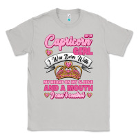 Moon Dust As A Capricorn Girl I Was Born With My Heart On My Sleeve And A Mouth Classic Tee - Jasminsmagicworld