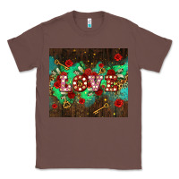 Chestnut love  and leopard with keys Classic Tee - AdoDesignShop