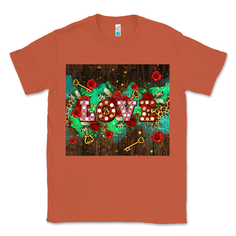 Love  And Leopard With Keys Classic Tee by AdoDesignShop | Teevron