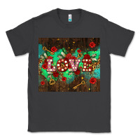 Smoke love  and leopard with keys Classic Tee - AdoDesignShop