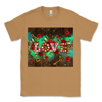 Toasted Coconut love  and leopard with keys Classic Tee - AdoDesignShop