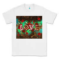 White love  and leopard with keys Classic Tee - AdoDesignShop