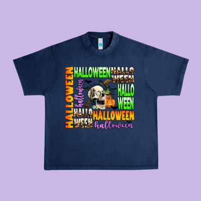 Halloween Urban Heavy Tee Designed By Adodesignshop