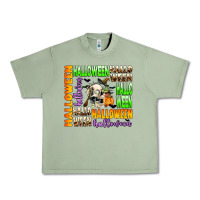 Oil Green halloween Urban Heavy Tee - AdoDesignShop