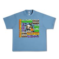 Pebble Blue halloween Urban Heavy Tee - AdoDesignShop