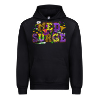 Black Mardi Gras Med Surge Urban Hoodie - HowdyJamesFarm