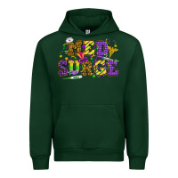 Forest Green Mardi Gras Med Surge Urban Hoodie - HowdyJamesFarm