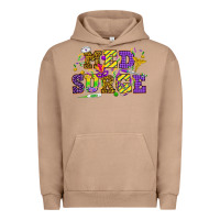 Pigment Burro Mardi Gras Med Surge Urban Hoodie - HowdyJamesFarm