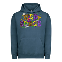 Pigment Midnight Navy Mardi Gras Med Surge Urban Hoodie - HowdyJamesFarm
