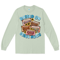 Matcha raised on jesus music Long Sleeve Tee - MaliasSmallBusiness