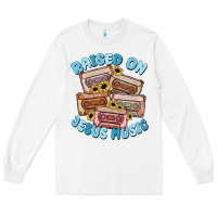 White raised on jesus music Long Sleeve Tee - MaliasSmallBusiness