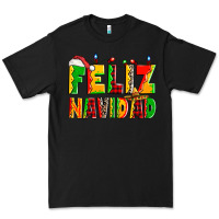 Black feliz navidad Premium Tee - Zillion Design Studio