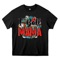 Black t ball mama Heavy Core Tee - Zillion Design Studio