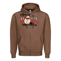 Chestnut merry race mas Zipper Hoodie - MaliasSmallBusiness