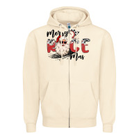 Sandshell merry race mas Zipper Hoodie - MaliasSmallBusiness