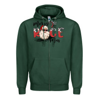 Sports Green merry race mas Zipper Hoodie - MaliasSmallBusiness