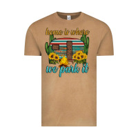Vintage Camel home is where we park it Vintage Tee - Artiststas