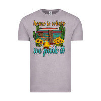 Vintage Zinc home is where we park it Vintage Tee - Artiststas