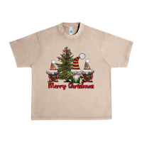 French Oak merry christmas with gnomes Urban Heavy Tee - AdoDesignShop