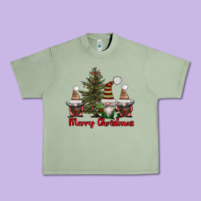 Merry Christmas With Gnomes Urban Heavy Tee Designed By Adodesignshop
