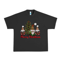 Pigment Black merry christmas with gnomes Urban Heavy Tee - AdoDesignShop
