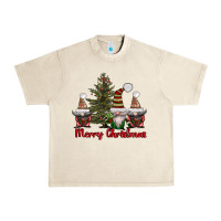 Sandshell merry christmas with gnomes Urban Heavy Tee - AdoDesignShop