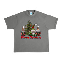 Tornado merry christmas with gnomes Urban Heavy Tee - AdoDesignShop