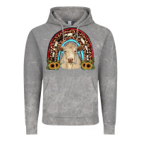 Cloud Rock charolais  rainbow Vintage Hoodie - JahusDesignShop