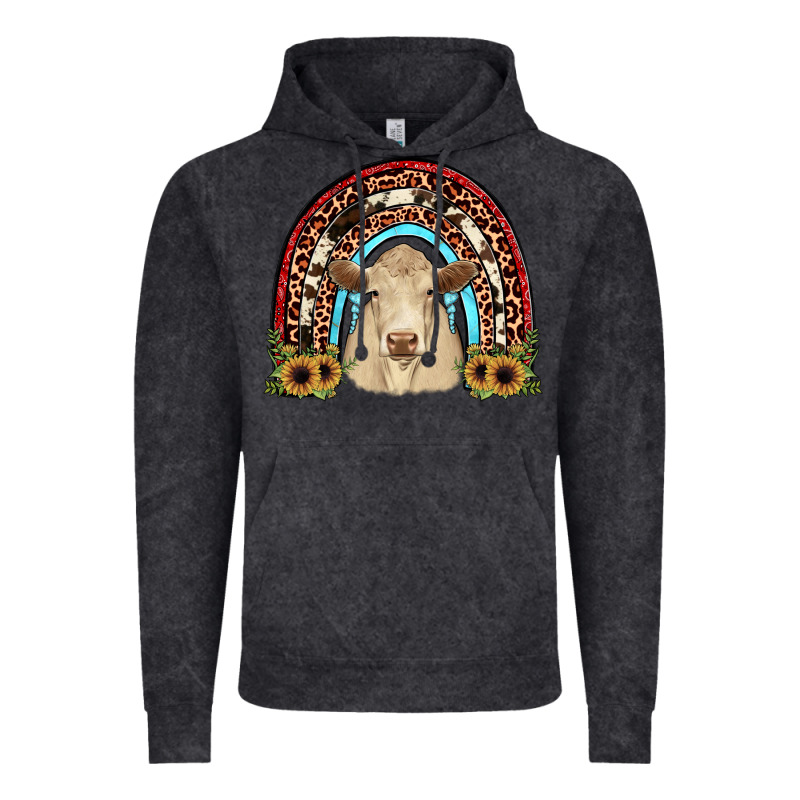 Charolais  Rainbow Vintage Hoodie by JahusDesignShop | Teevron