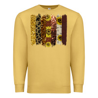 Antique Gold Colorful brush stroke thankful Premium Sweatshirt - Bettercallsaul