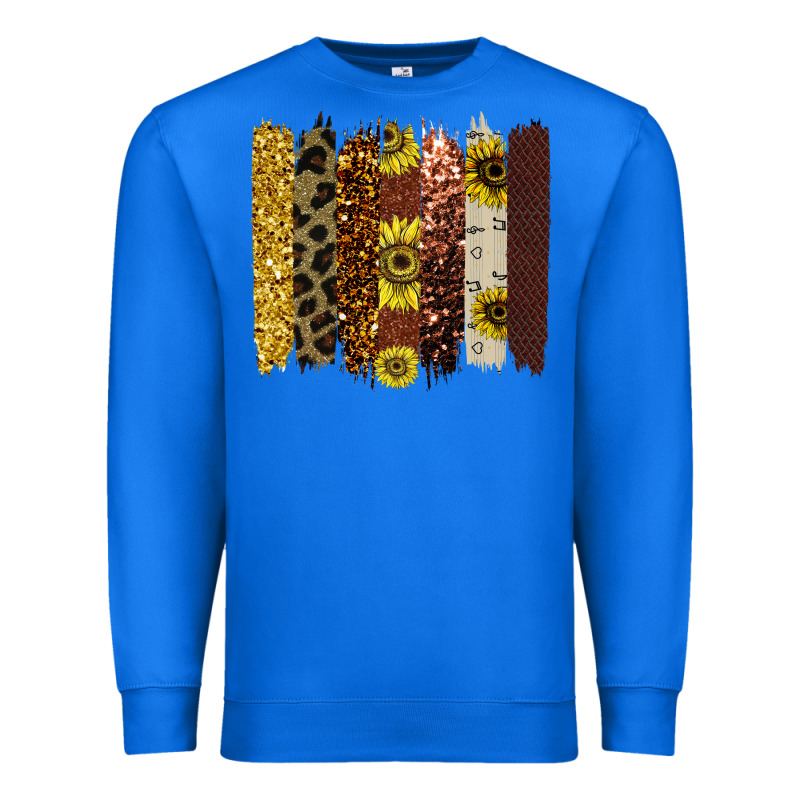 Colorful Brush Stroke Thankful Premium Sweatshirt by Bettercallsaul | Teevron