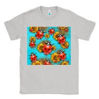 Moon Dust Western Sunflowers Ladybug Classic Tee - LillyAllenDesigns