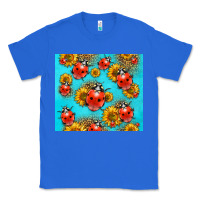 True Royal Western Sunflowers Ladybug Classic Tee - LillyAllenDesigns
