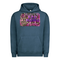 Pigment Midnight Navy Member of the bad Moms club Mother's Day Urban Hoodie - CowGirlArtShop