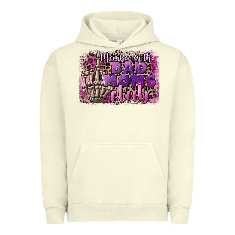 Member Of The Bad Moms Club Mother's Day Urban Hoodie by CowGirlArtShop | Teevron