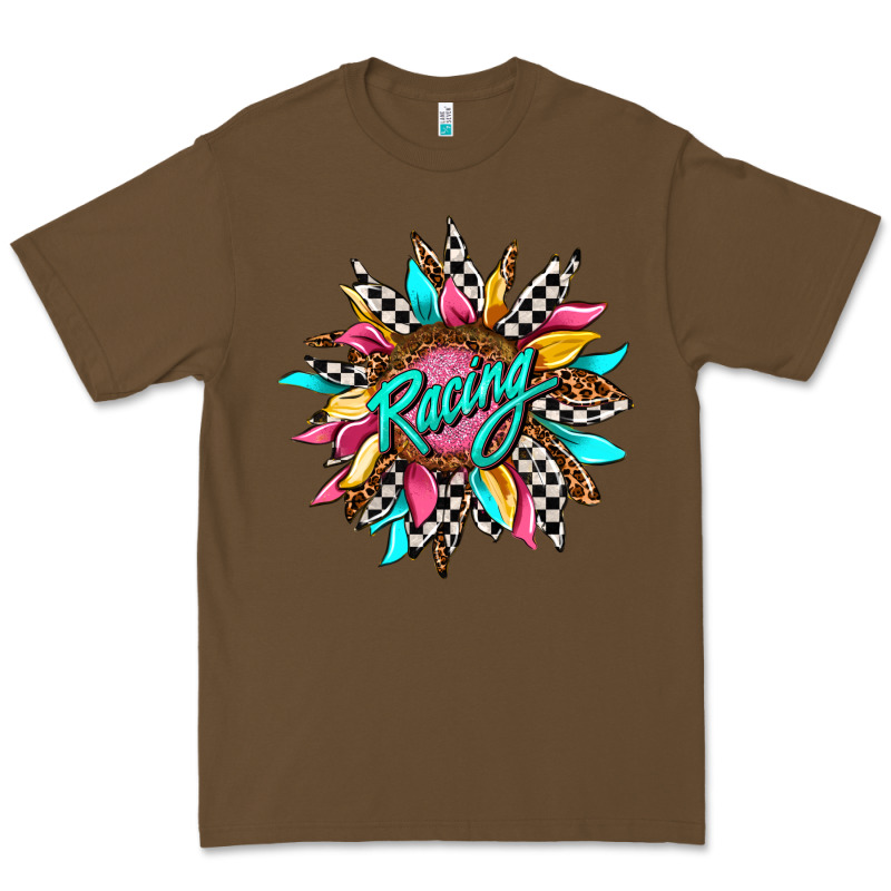 Racing Sunflower Premium Tee by AdoDesignShop | Teevron